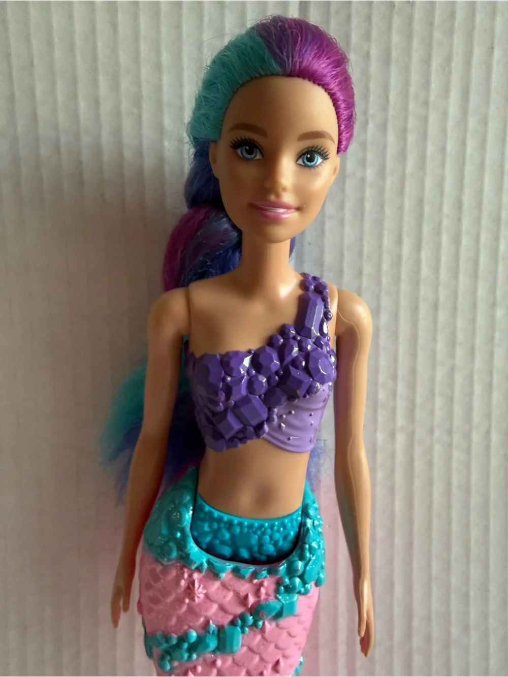 Barbie Mermaid Doll with Purple Top and Pink, Teal & Purple Tail Barbie Florist